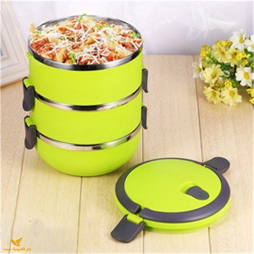 ظرف غذای سه طبقه