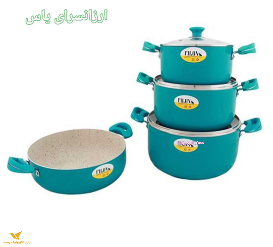 قابلمه 7 پارچه گرانیتی