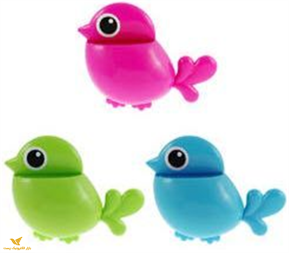 جا مسواک و خمیر دندان دیواری مدل پرنده