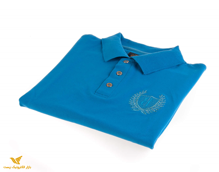 تی شرت یقه دار مردانه ساده-PS1068