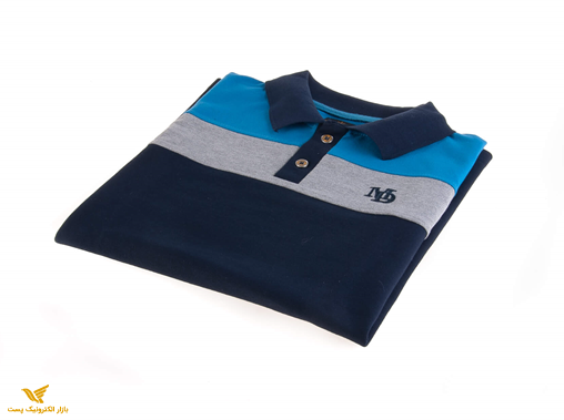 تی شرت یقه دار مردانه طرح PS1048-MD