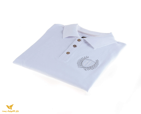 تی شرت یقه دار مردانه ساده-PS1069