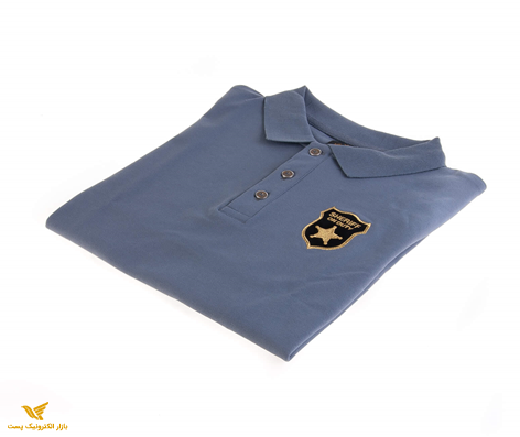 تی شرت یقه دار مردانه طرح مارشال-PS1044