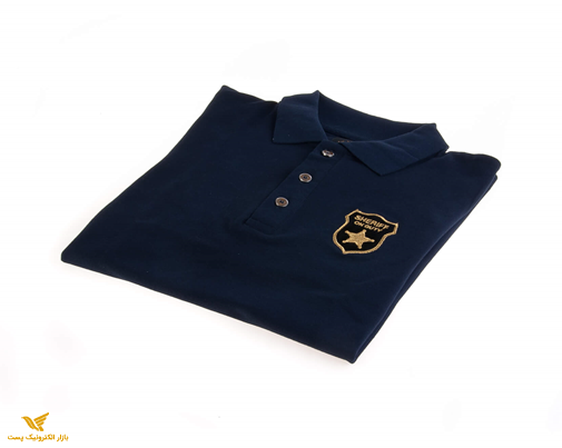 تی شرت یقه دار مردانه طرح مارشال-PS1047