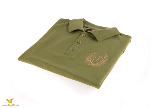 تی شرت یقه دار مردانه ساده-PS1071