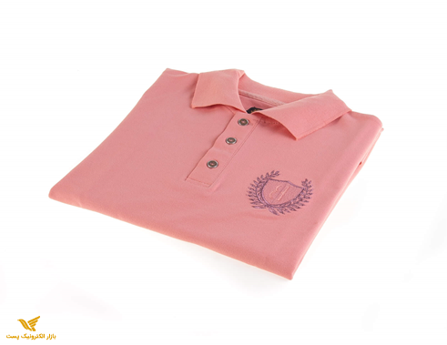 تی شرت یقه دار مردانه ساده-PS1075