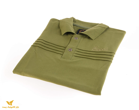 تی شرت یقه دار مردانه طرح PS1005- GUCCI