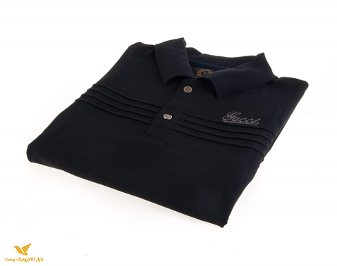 تی شرت یقه دار مردانه طرح PS1010 – GUCCI