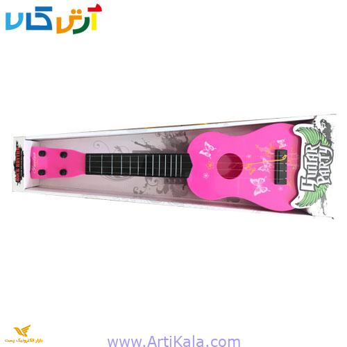 گیتار اسباب بازی - صورتی