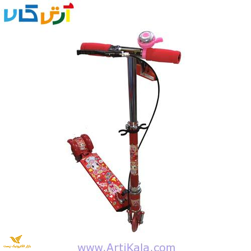 اسکوتر ترمز و زنگ دار کودک