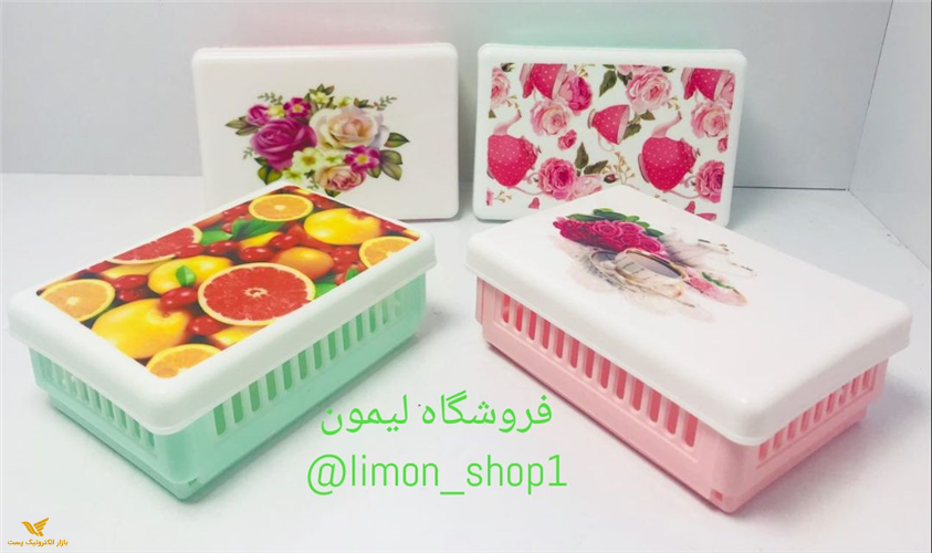 سبد میوه تاشو گلدار ساخت ترکیه