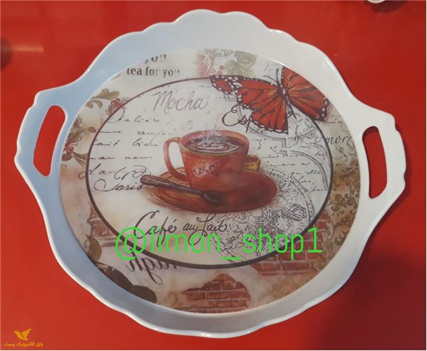 سینی ملامین  گرد کارن