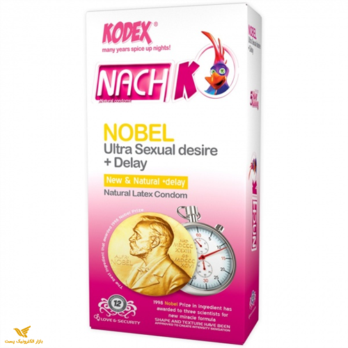 کاندوم کدکس نوبل تحریک کننده و تاخیری-NOBEL-کد 1555