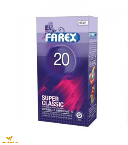 کاندوم فارکس مدل کلاسیک-Super Classic 20-کد co1005