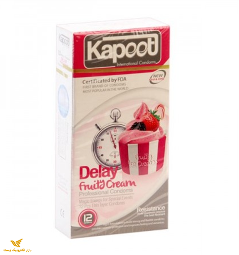 کاندوم تاخیری کاپوت مدل  co1506. Fruity Cream Delay