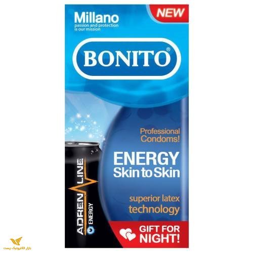 کاندوم بونیتو انرژی-ENERGY Skin to Skin-کد 1538