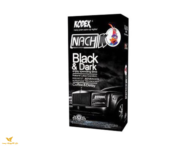 کاندوم کدکس نازک مشکی-Black and Dark