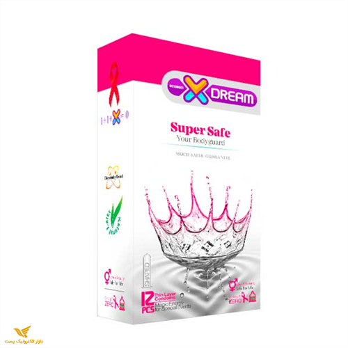 کاندوم ایکس دریم بسیار ایمن-Super Safe-کد 1526