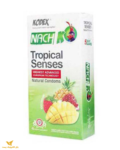 کاندوم کدکس با رایحه میوه های گرمسیری-Tropical Senses- کد 1557