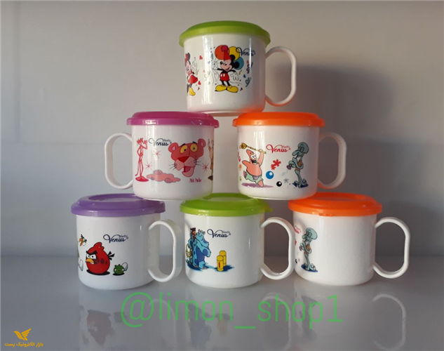 لیوانلاستیکی کودک درب دار