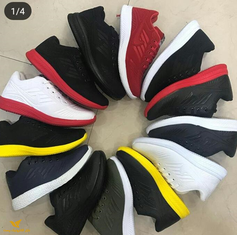 کفش نایک پارچه ای و چرم