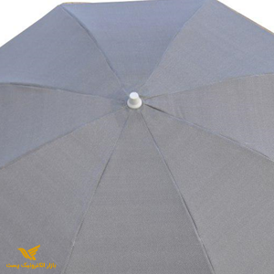 سایبان گرد با قطر2 متر طوسی خاویار