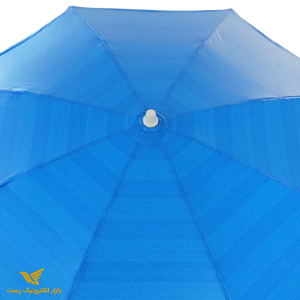 سایبان گرد 2 متری پک کامل تک رنگ آبی