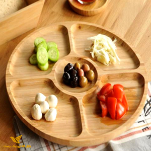 اردو خوری چوبی 5 خانه