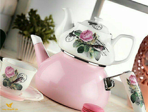 کتری قوری مدل رزا لاویوا