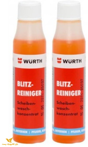 بسته 2 عددی محلول شیشه شوی خودرو وورث مدل 892333 حجم 32 میلی لیتر