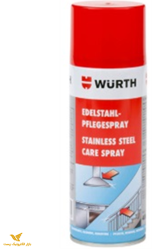 اسپری تمیز کننده استیل وورث مدل 893121 حجم 400 میلی لیتر