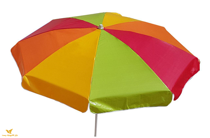 سایبان گرد چند رنگ قطر 200