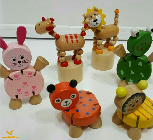 حیوانات چوبی متحرک 