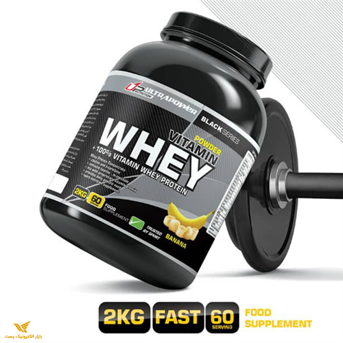 وی پروتئین ویتامینه اولترا پاور پگاه وزن 2000 گرم