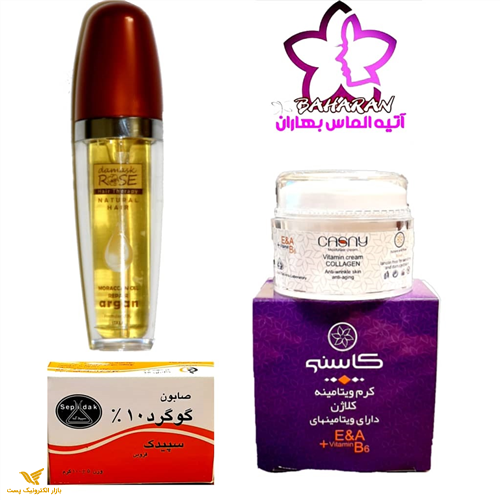 آرگان / کلاژن / صابون گوگرد 