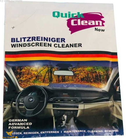 مایع تمیز کننده شیشه خودرو کوئیک کلین مدل QC2203 حجم 30 میلی لیتر
