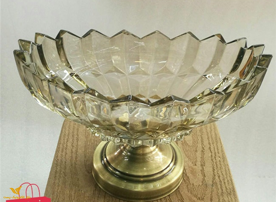 میوه خوری پایه فلزی طرح دودی 