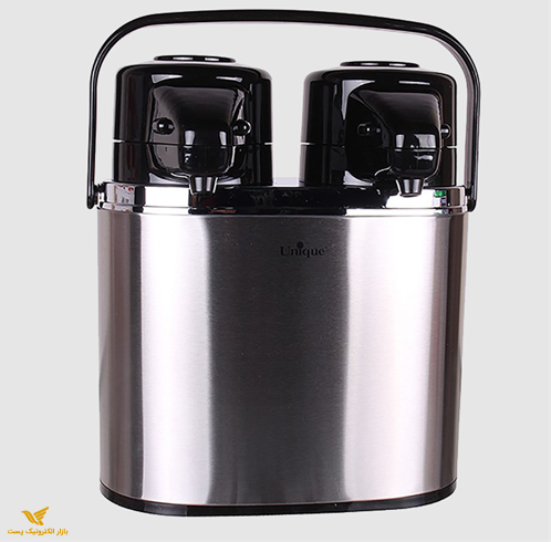  فلاسک دو قلو 1/3 لیتر شیشه دار 9030 یونیک