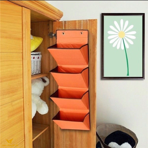 آویز نگهدارنده وسایل و کتاب چهار طبقه