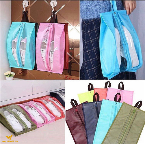 کاور کفش مسافرتی زیپدار ساده