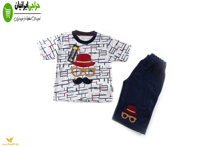 تی شرت شلوارک پسرانه کد 705