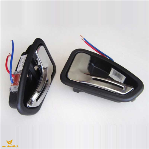 دستگیره درب پراید چراغدار -  آبی