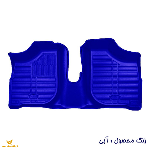 کفپوش سه بعدی چرمی نیسان وانت -  آبی