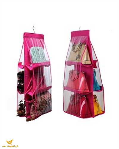 آویز جای کیف سه طبقه و شش خانه (سایز بزرگ مای هوم)