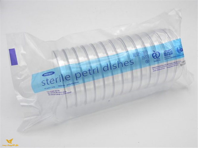 پتری دیش پلاستیکی رولی (قطر 6 سانتی متر)