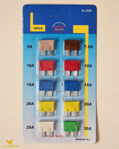 پک کامل فیوز خودرو