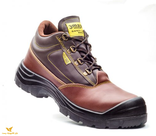 پوتین ایمنی 3max قهوه ای