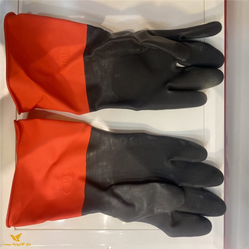دستکش کار لاستیکی ضخیم