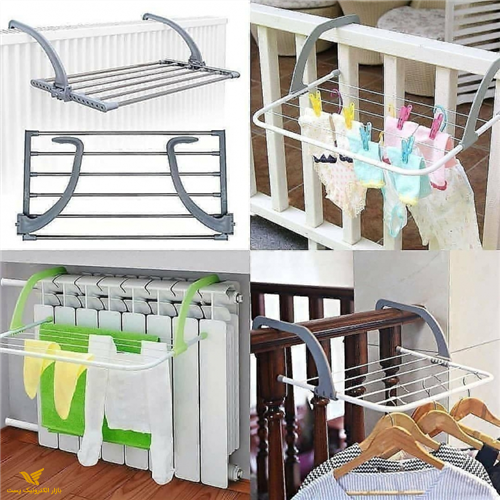 آویز لباس شوفاژی و پشت پنجره ای