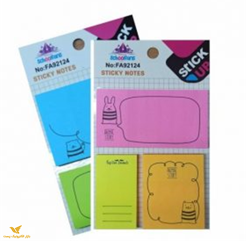 استیکی نوت فانتزی 92124 - ANIMAL STORY اسکول فنس